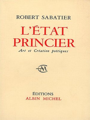 cover image of L'Etat princier